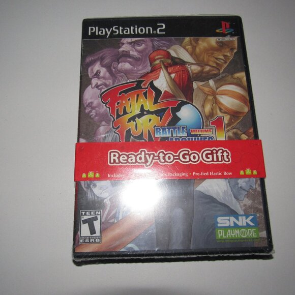 Fatal Fury Battle Archives Volume 1 PlayStation 2 PS2 New Sealed SNK Ready-to-Go - Picture 1 of 3